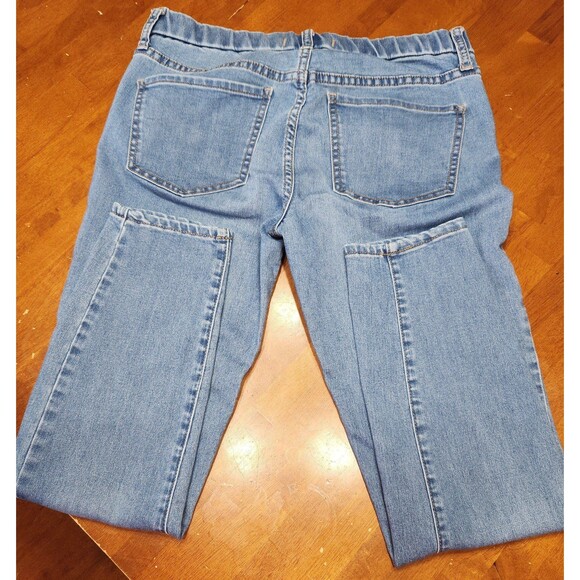 Free People Jeans 61855-16515125 Cropped Skinny Stretch Womens Size W 28 - Picture 4 of 5